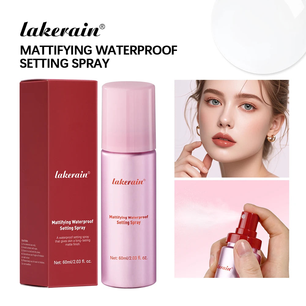 Mattifying Waterproof Setting Spray Glossy Matte Base Makeup Control