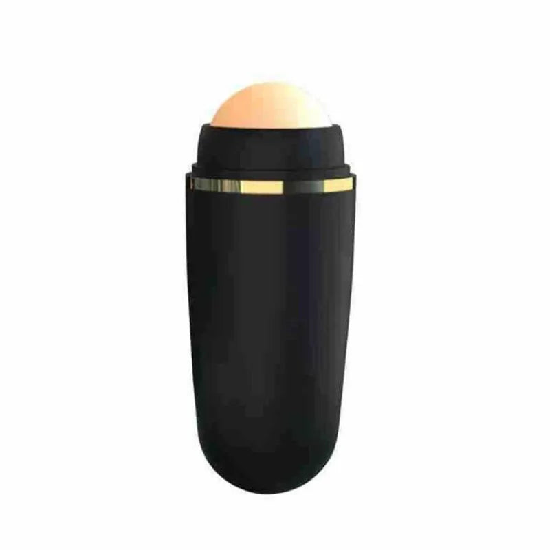 Face Oil Absorbing Roller Natural Volcanic Stone Massage Body Stick Makeup Face Skin Care Tool Facial Pores Cleaning Oil Roller
