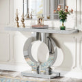 Tribesigns 43.3-Inch (110cm)Mirrored Console Table