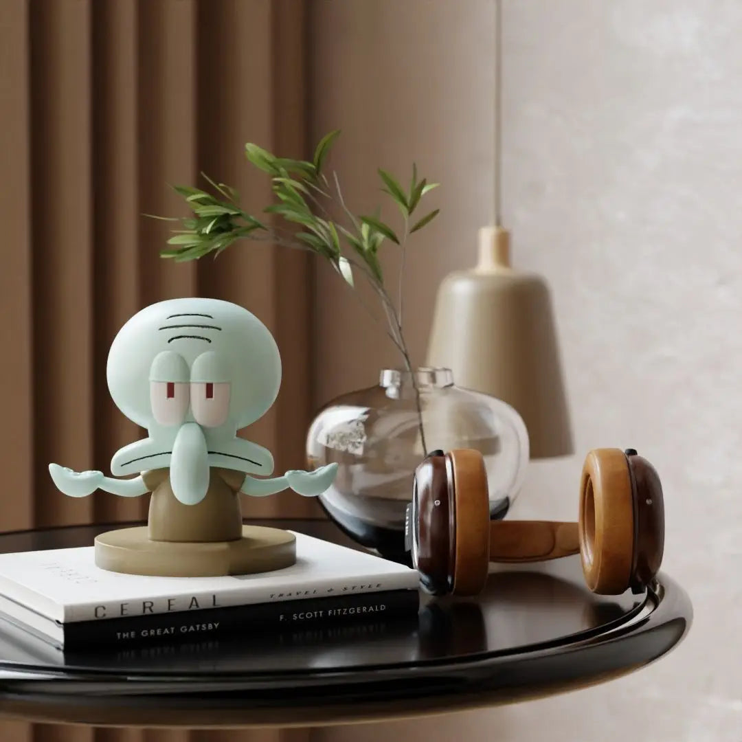 Original SpongeBob Squidward Headphone Stand, Creative & Functional Desk Organizer for Gaming Headset & Decor