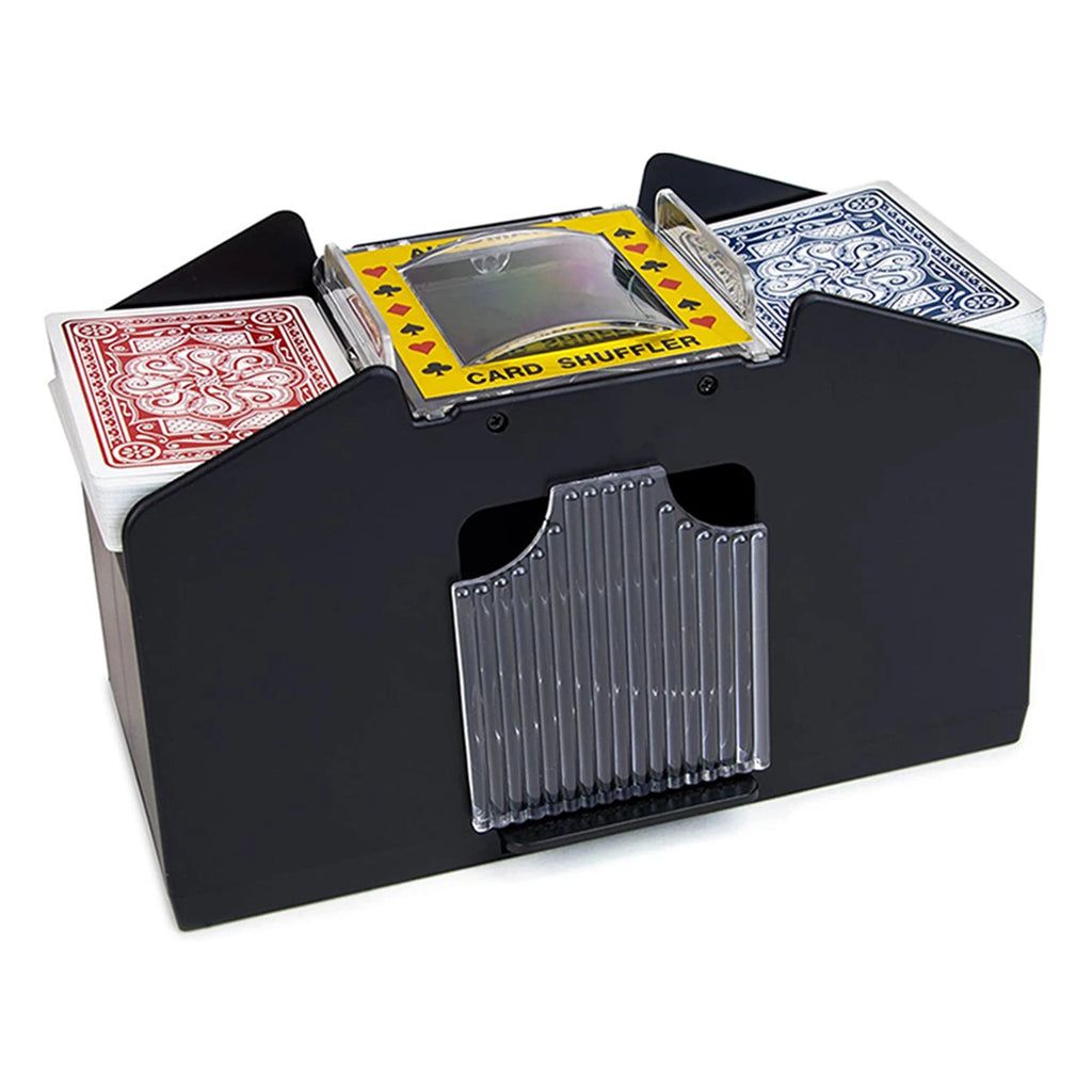 Automatic Playing Card Shuffler Mixer Games Poker Sorter Machine Dispenser for Travel Home Festivals Xmas Party Battery Operate