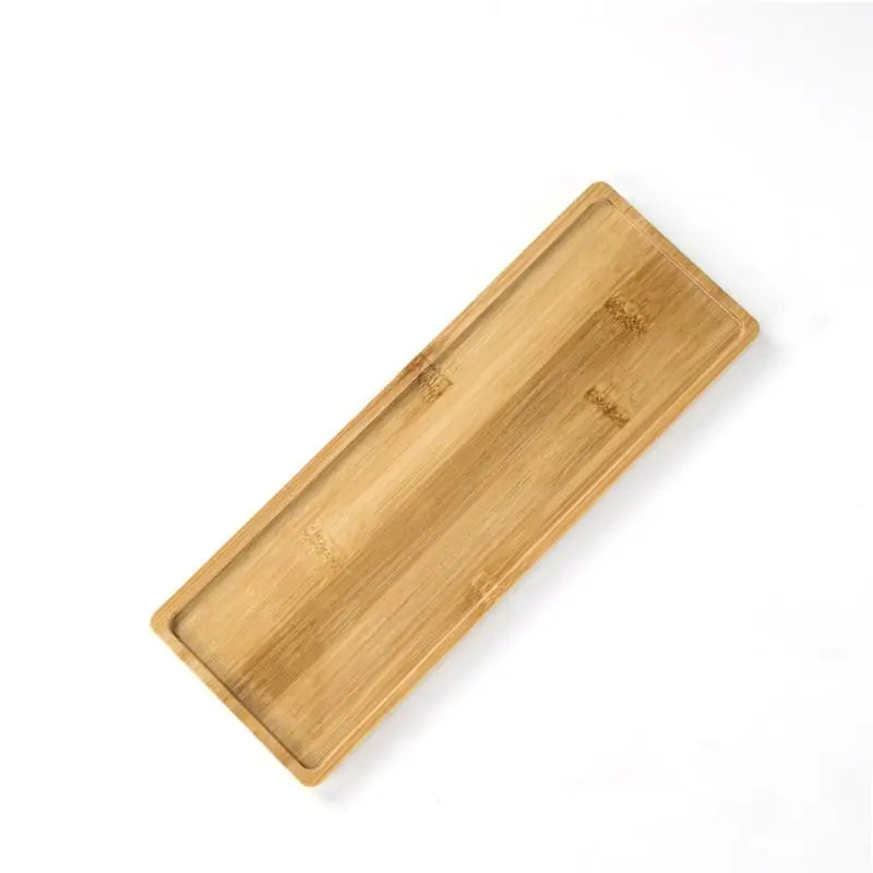 17 Style Bamboo Tray Wood Saucer Flower Pot Tray Cup Pad Coaster Plate Kitchen Decorative Plate Creative Coaster bandeja 화분받침대