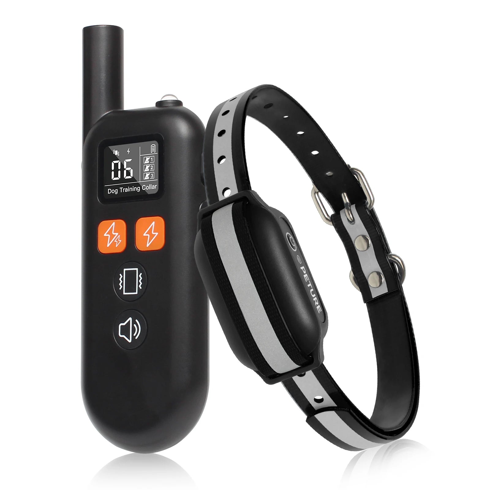 1000M Remote Dog Training Collar Rechargeable Dog Shock Collar With 3 Modes Electric Dog Collar for Small Medium Large Dogs Pink