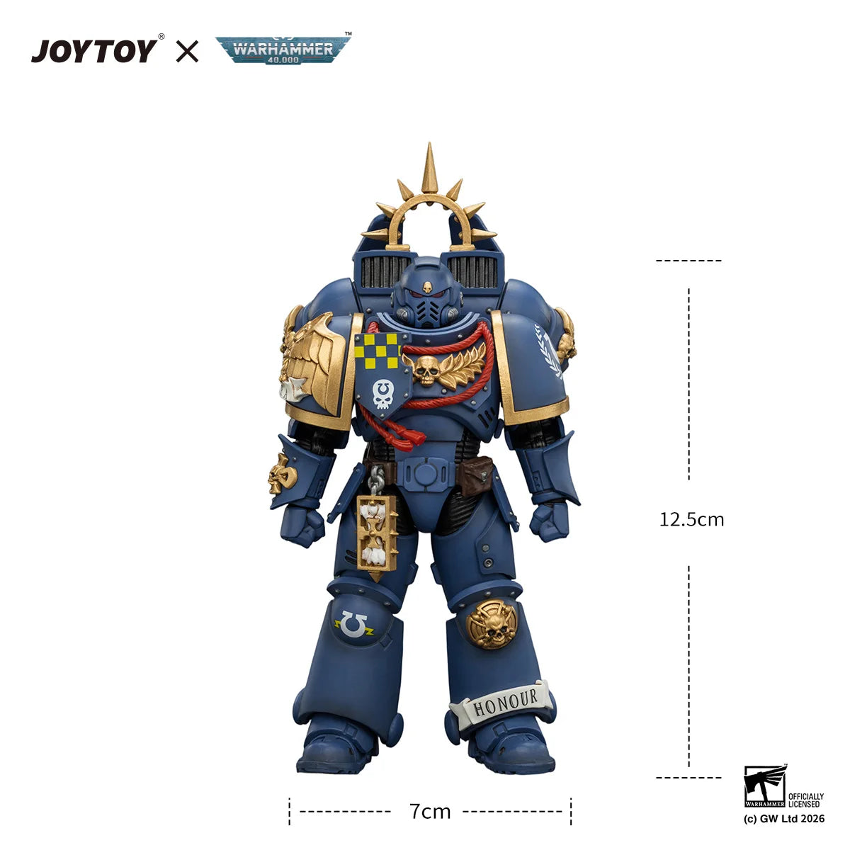 JOYTOY Warhammer 40K action figure 1/18 Ultramarines Captain with