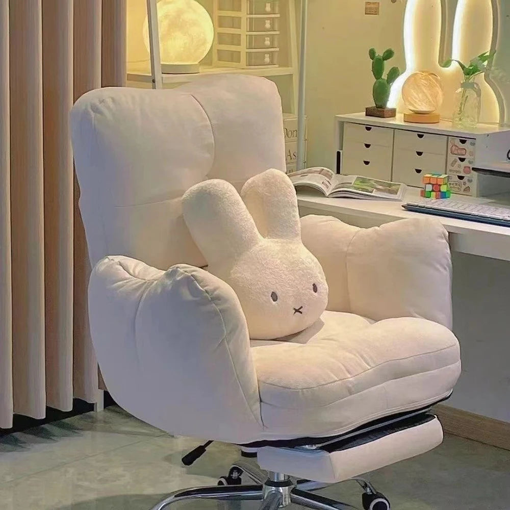 Kawaii Miffy Cute Plush Pillow Cartoon Rabbit Add Cotton High Quality Household Bedroom Simple Sofa Cushion Girl Festival Gift
