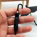 Dollhouse Black Umbrella Openable 1:12 1:6 Scale Life Scene Simulation Miniature Retro Ornament Home Decor Doll Accessories