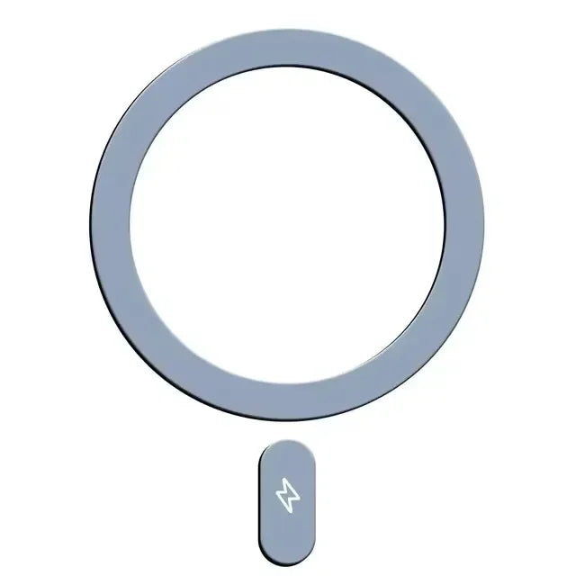 1-5Pcs Universal Metal Plate Ring for Magsafe Magnetic Wireless Charger Iron Sheet Sticker Car Phone Holder for IPhone 14 15 16
