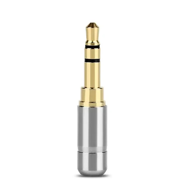 3.5mm Jack 2 3 4 Pole Earphone Plug Audio Connector 3.5 Male For Headphones Upgrade Wire Speaker Terminal Consumer Electronics