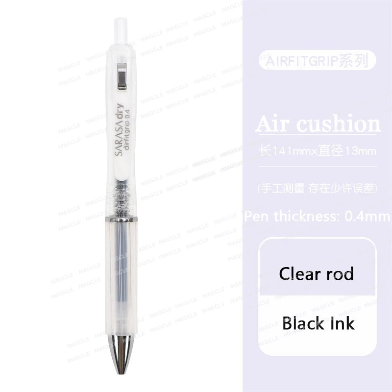 ZEBRA SARASA Dry airfitgrip Gel Pen 0.5/0.4mm Black Core