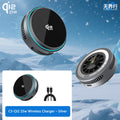 2025 Qi2.2 25w semiconductor-cooled mobile phone radiator, portable magnetic wireless charger with RGB lights.