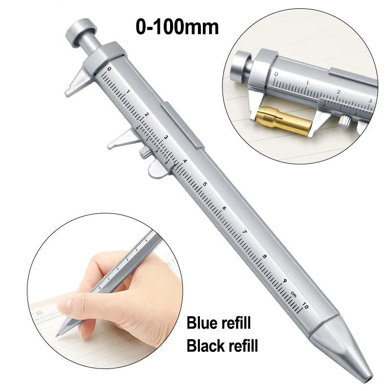 Multifunction Caliper pen Ball-Point 0.5mm ballpoint pen Gel Ink