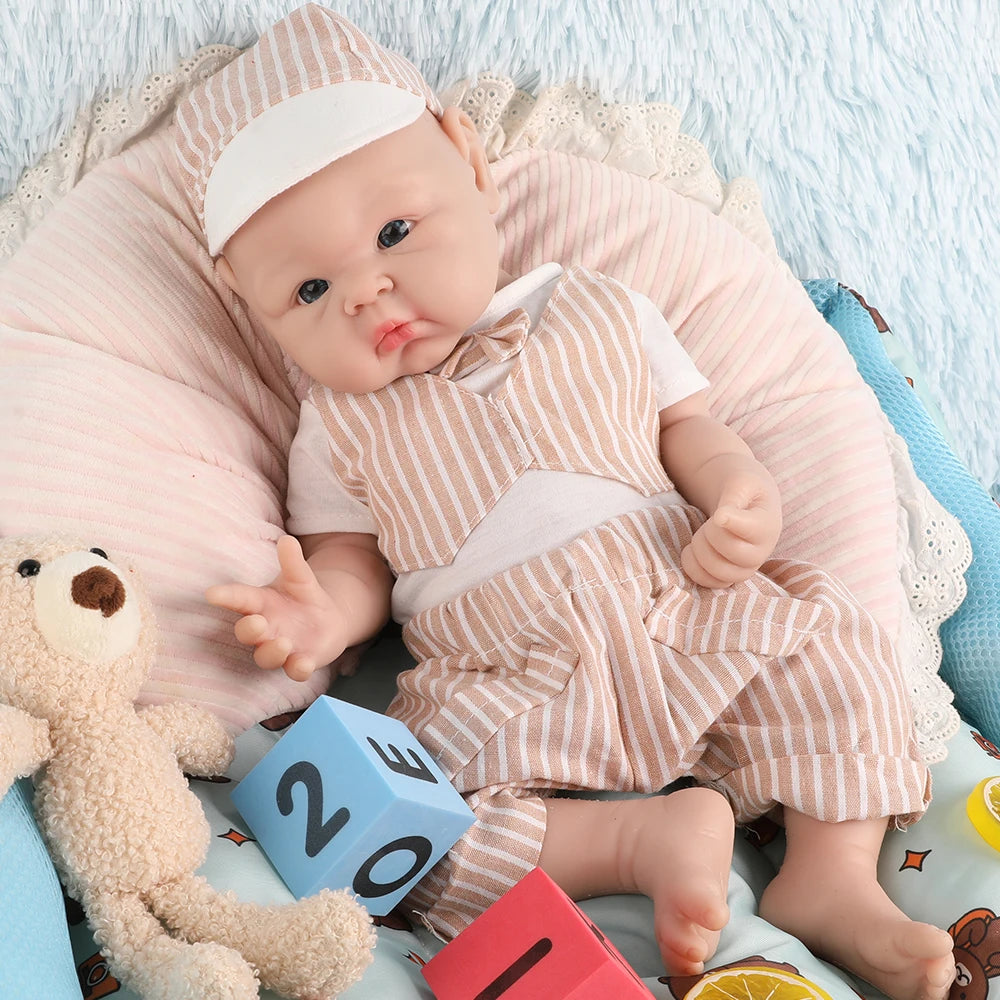 IVITA WB1525 47cm 3298g Silicone Reborn Baby Doll Realistic