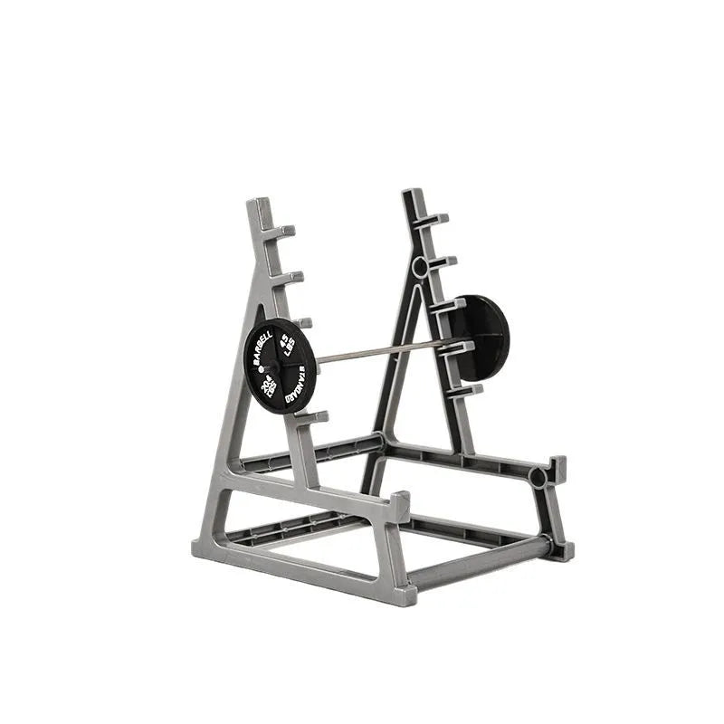 Metal Barbell Pen Holder Multipurpose Fitness Desk Organizer for Glasses Stationery Gym Home Office Decor Storage Accessory
