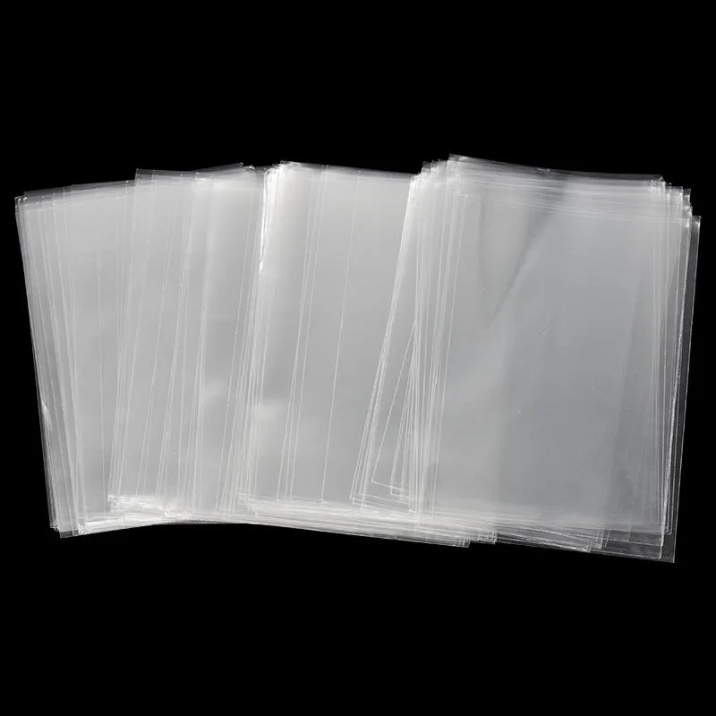 100Pcs Transparent Plastic Bags Candy Lollipop Cookie Packaging Clear Opp Cellophane Bag Christmas Gift Wedding Birthday Party