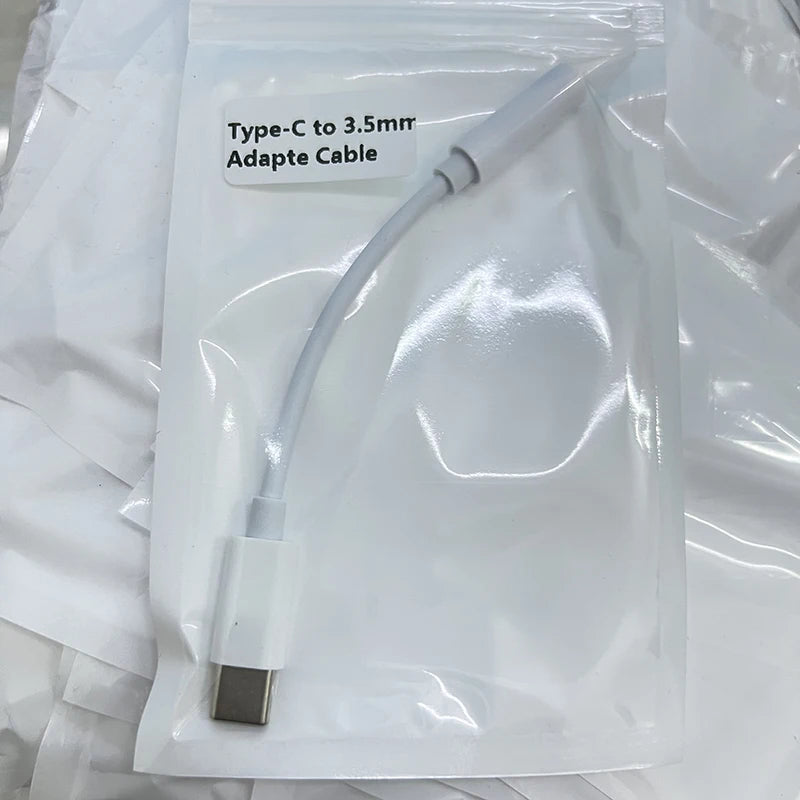 Lightning/USB Type-C to 3.5mm Jack Audio Adapter, OTG Aux Cable Converter for iPhone & Cellphones, Electronics Accessories
