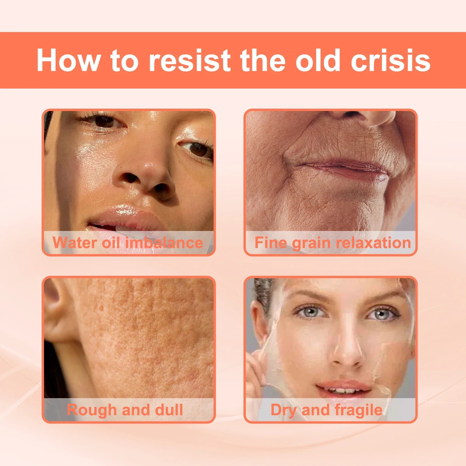 Rose oil and VC essence: fade fine lines, care rough and dry skin, brighten and tighten skin care essential oil