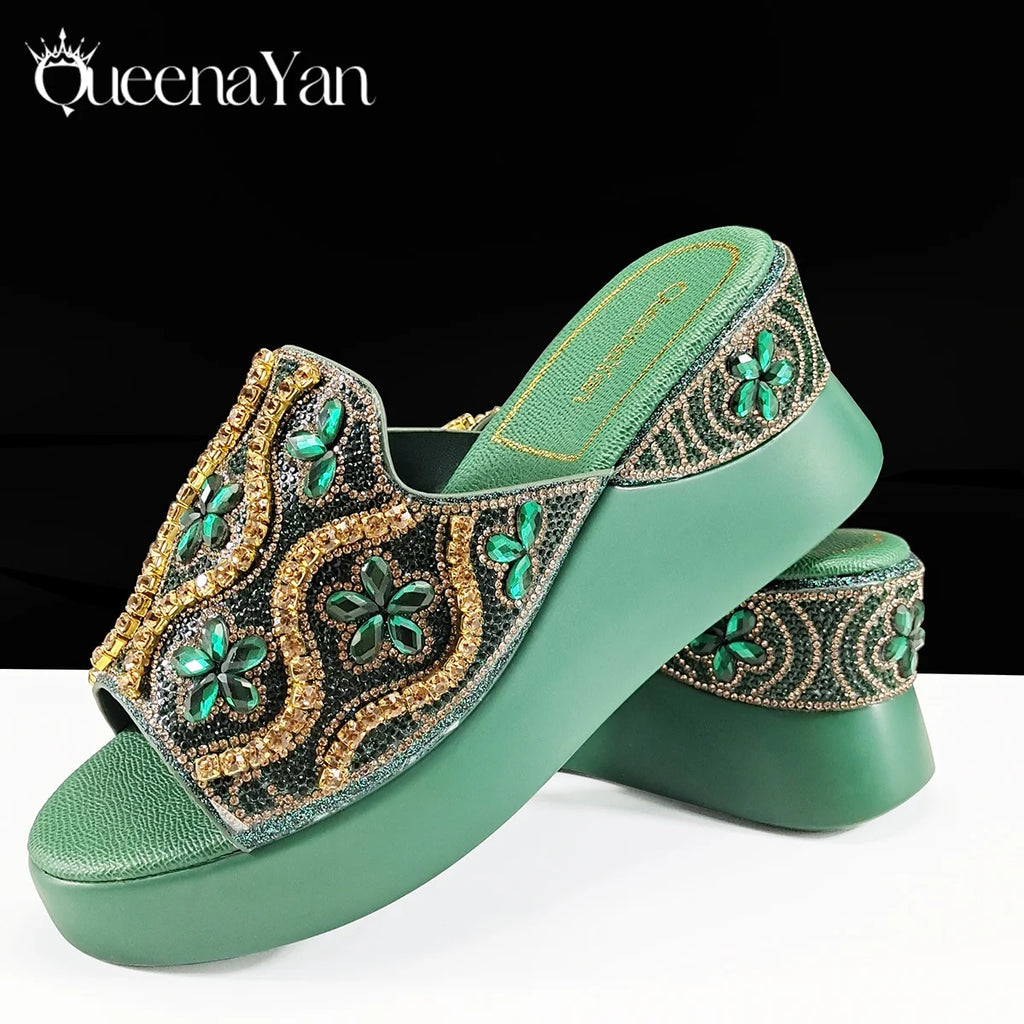 Queena Yan High Quality Newst Hot Selling Open Toe
