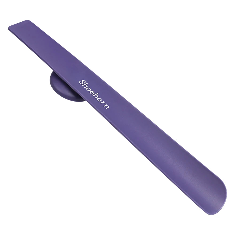 34CM Household Black Shoe Horn With Magnetic Attraction Shoe Lift School Convenient Shoe Cover Machine Household Wear Shoes Tool