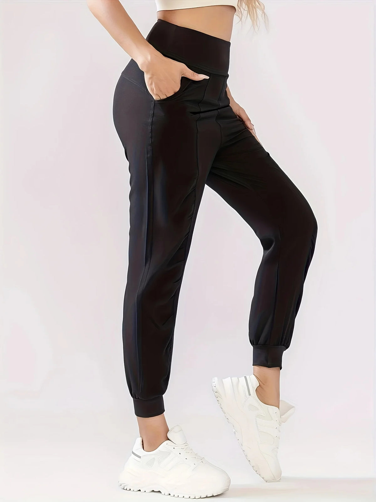 Women's Casual Loose Sports Pants New Spring Autumn High