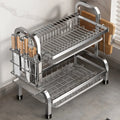 Dish Drying Rack Compact Kitchen Dish Rack Drainboard Set