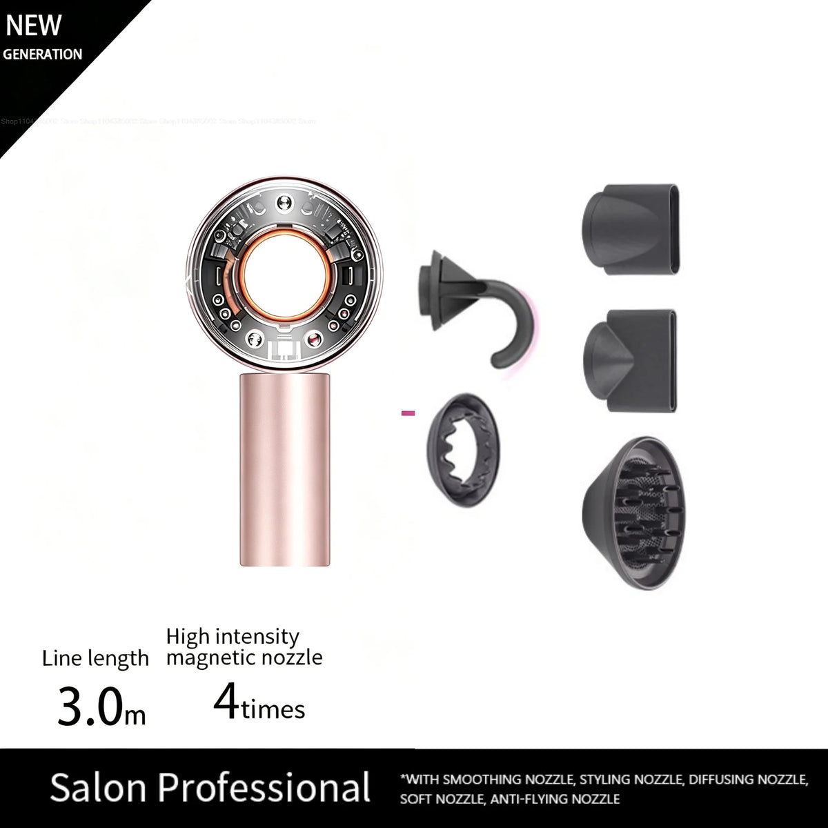 Leafless Negative Ion Hair Dryer