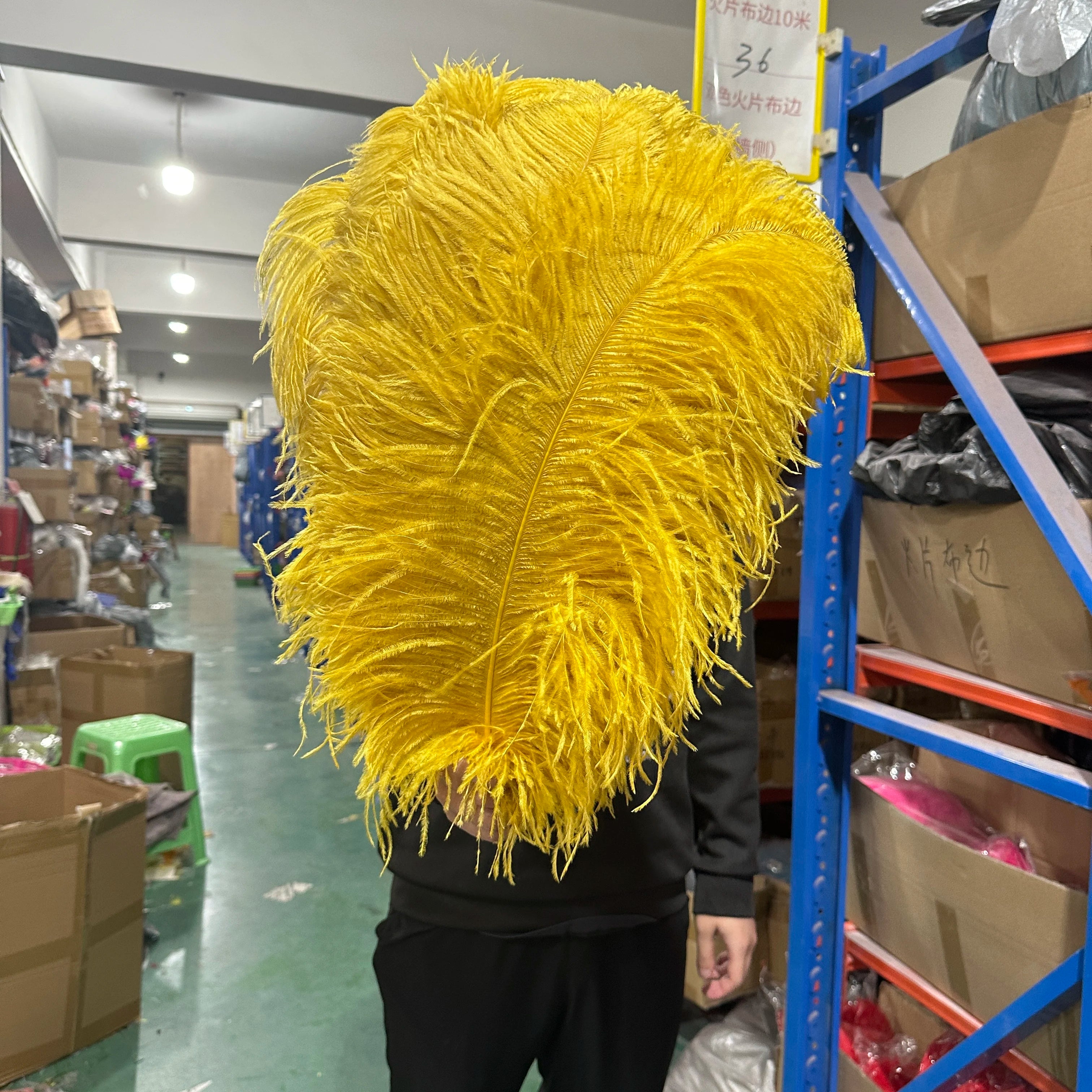 10PCS/Lot White Ostrich Feathers Plume for Wedding Table Centerpieces Carnival Prime Decor  45-50CM 55-60CM Ostrich Plumas Large