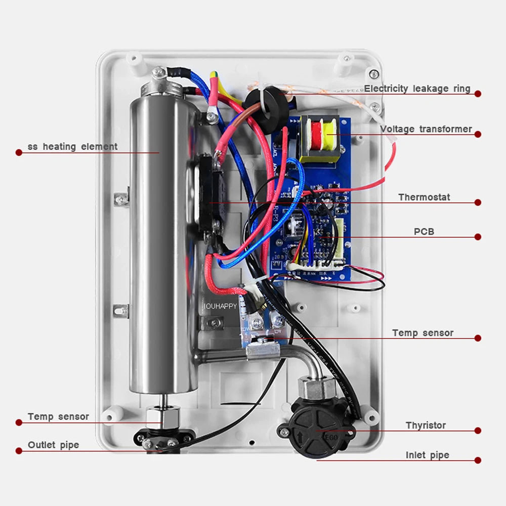 Tankless Instant Hot Water Heater Tap