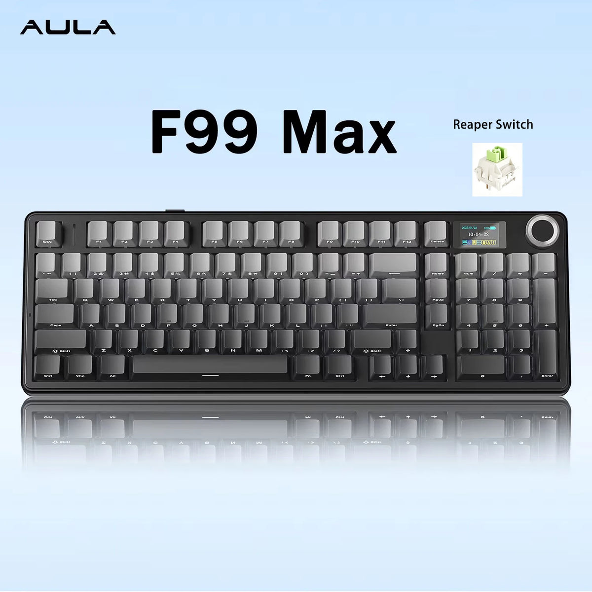 AULA F99 MAX Wireless Mechanical Gaming Keyboard Custom Software &