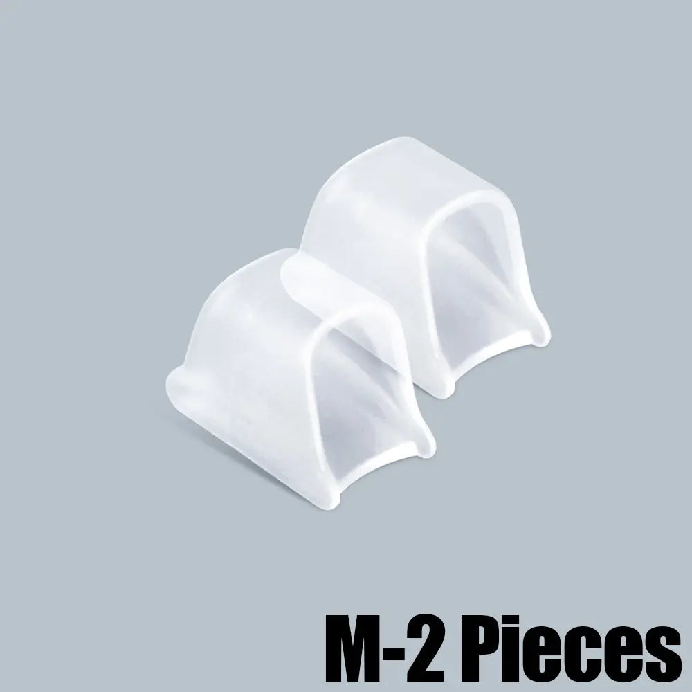 2Pcs Hammer Toe Corrector Hammertoe Straightener for Curled Crooked Bent Claw and Overlapping Toes Bunion Pads Protective Pad