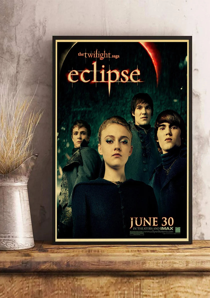 Film TV Movie Twilight Vintage Posters Wall Bedroom Painting Nostalgia Decor Aesthetic Cartoon Art Gift Print Art Wall Paintings