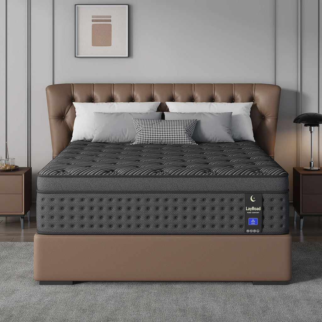 12/14-Inch Black Queen Mattress