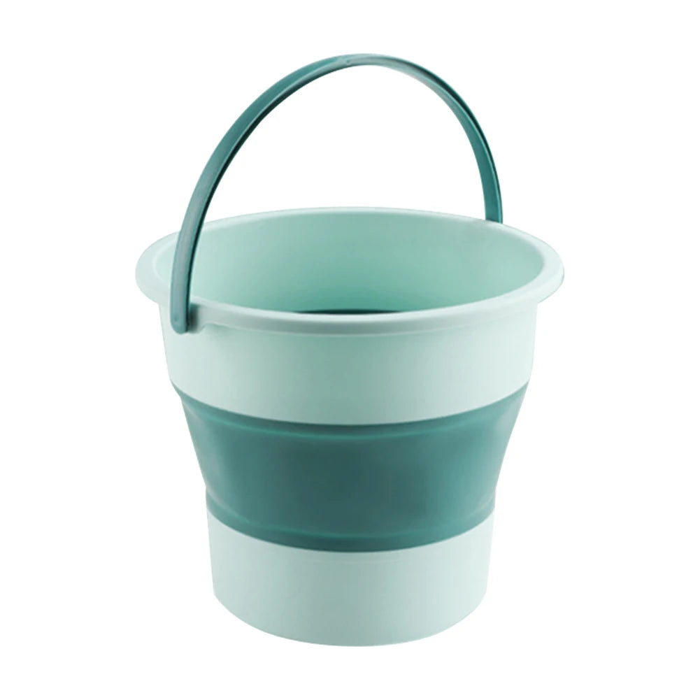 3-5-10L Portable Folding Bucket for Washing Outdoor Foldable Silicone Water Bucket Camping Items Fishing Bucket Car Wash Buckets