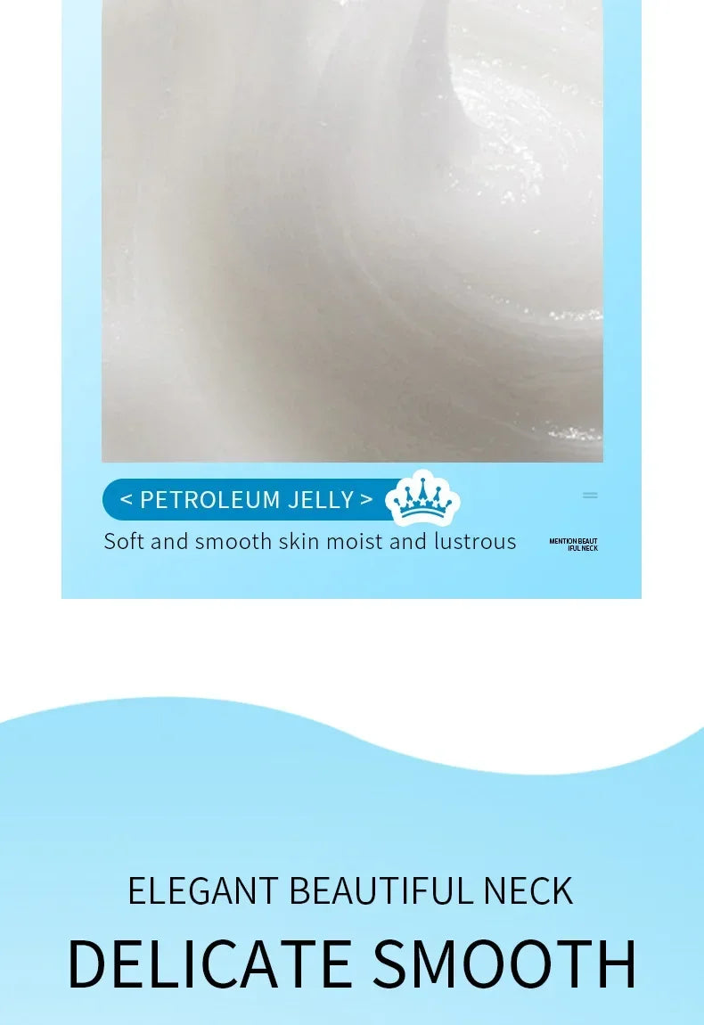 SADOER Hyaluronic Acid Neck Mask Collagen Firming Neck Masks Nourishing Brightening Beauty Moisturizing Necks Skin Care