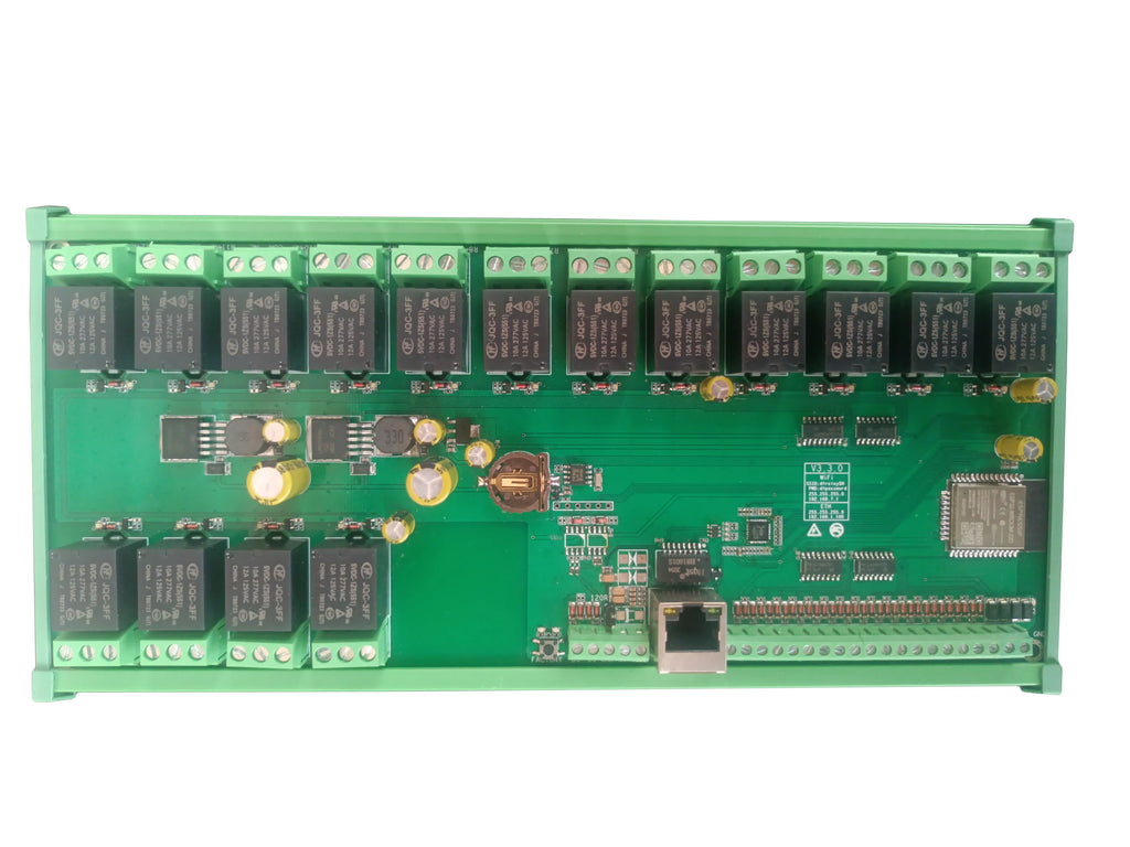 Ethernet Relay Board 16 32 Channel WIFI MQTT Home Assistant