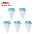 1-10PCS Washing Machine Filter Net Floating Lint Filter Mesh Bag Reusable Pet Hair Catcher Remover Laundry Cleaning Tool