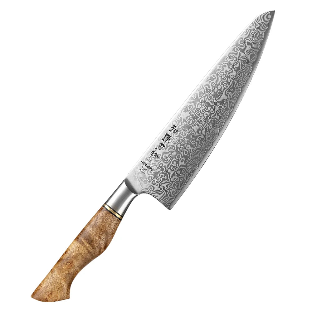 HEZHEN 1-2PC Knife Set Professional Damascus Steel Utility Chef Knife For Meat Japanese Cook Kitchen Knife