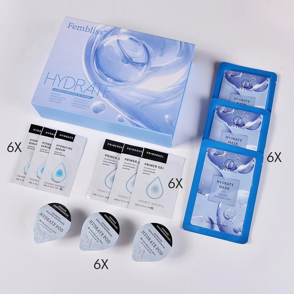 CO2 Pod Kit CO2 Pods For Bubble Facial Machine Facial Spa CO2 Capsule For Aqua Facial Beauty Machine CO2 Serum Gel Skin Care