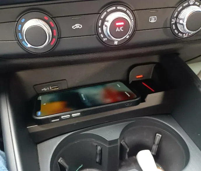 Moreway Wireless Charger For Audi A3 8V S3 2014-2020 Phone Mount Charging Station Mobile Stand Charge Accessories Car Interior