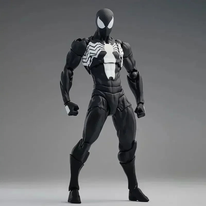 Mess Toys Spider Man Symbiote Spiderman Messtoys Black Suit