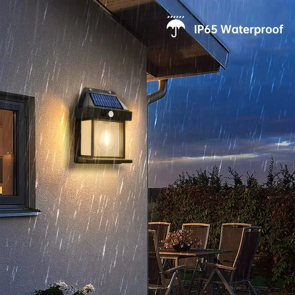 Powerful Solar Wall Light Outdoor Waterproof LED Lamp House