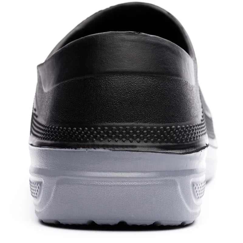 High Quality EVA Chef Shoes Non-slip Waterproof Oil-Proof Kitchen Cook Flat Working Shoes Hotel Restaurant Clogs Men Multicolor