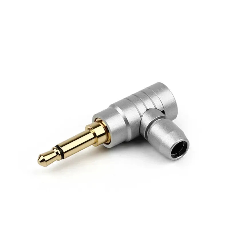 90 Degree 2 3 4 Pole Jack 3.5mm Connector Headphone Plug Conector L Type Gold Plated Copper Consumer Electronics Audio Terminal
