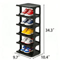 6-9 Layer Minimalist Shoe Rack Organizer - Disassemblable, Stackable, Compact Height Tall Space Saver, Multifunctional Household Storage Cabinet, Ideal Home Organizer Gift Solution