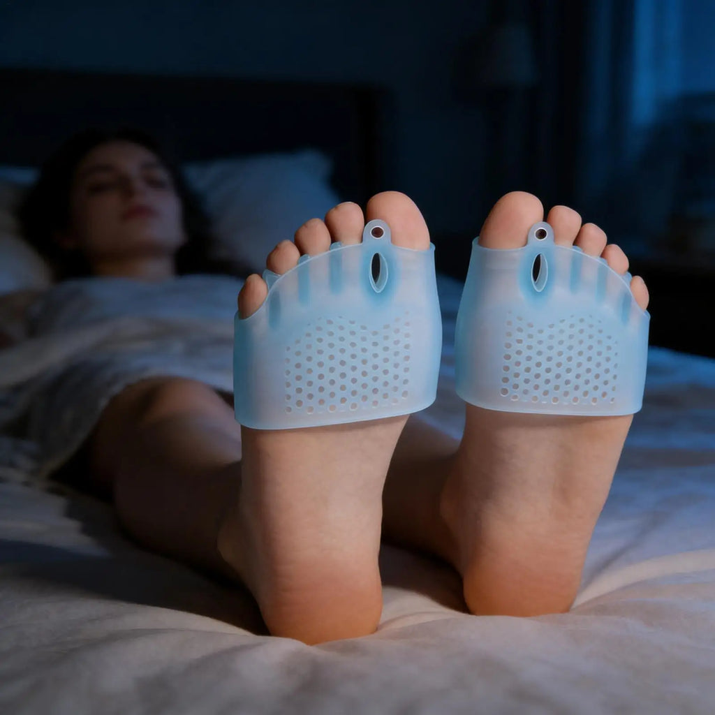 Toe Separators Doctor Recommended Correct Foot and Bunion Pain,Plantar Fasciitis Toe Straightener to Improve Functional Mobility