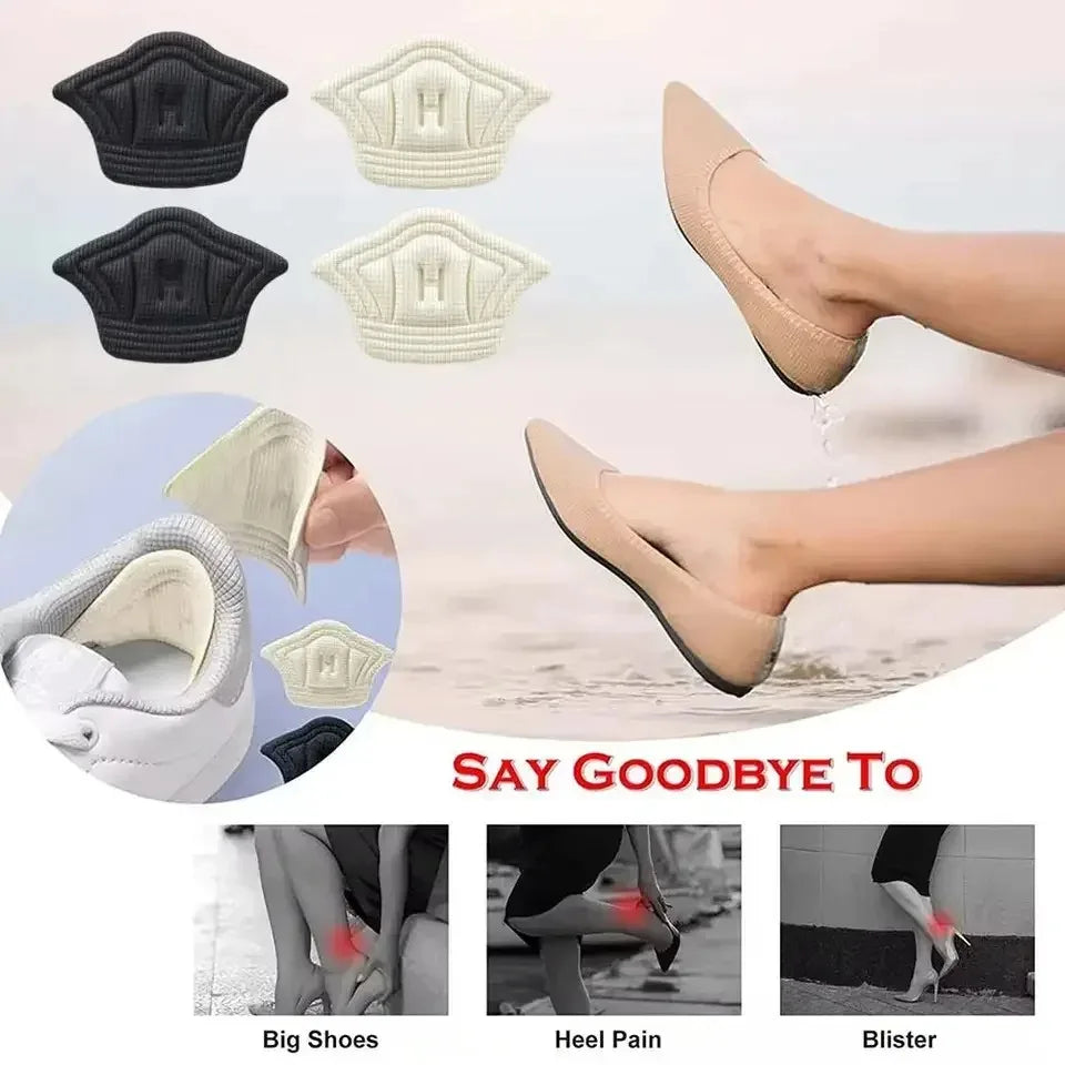 Heel Patch Insole for Summer Womens High Heels With a Larger Or Smaller Heel Pad to Prevent Heel Loss Half Size Pad