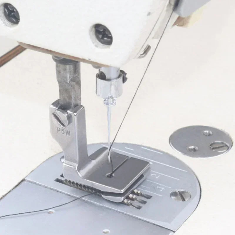 Industrial Sewing Machine Presser Foot Folds Maker P5 P50 P5W Pleated Presser for Thick Material Sewing Machine Accessories