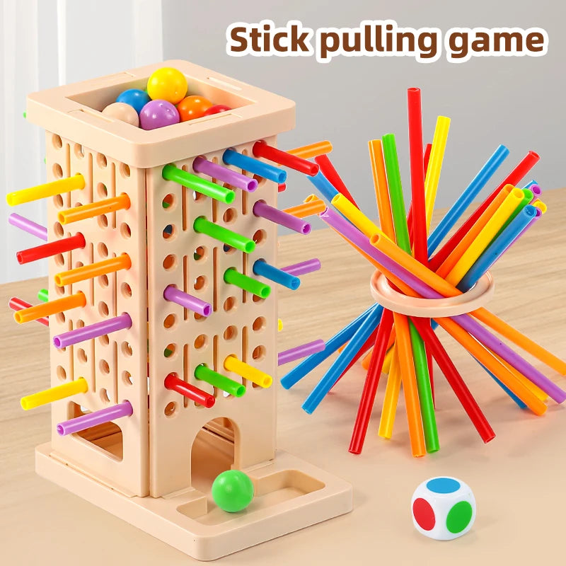 Stick-Picking Board Game, Parent-Child Interactive Game, Stick-Picking and Thinking Training Toy, Party Game