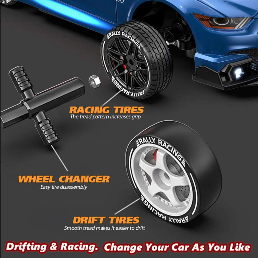 Oike 4WD RC Drift Car Remote Control 4x4 Racing