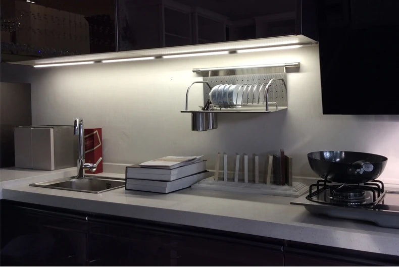 Aluminum LED Light Bar 220V 110V T5/T8 LED Tube 6W 8W LED Fluorescent Tube For Indoor Kitchen Lighting LED Lamp Bulb Wall Lamp
