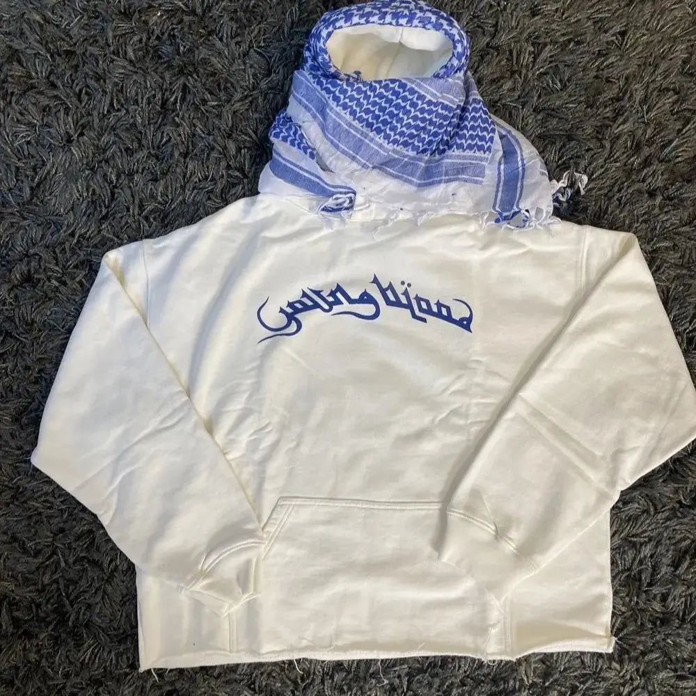 American Spring and Autumn New Pullover Hoodie Headband Design Trendy Fashion Personalized Street Sweatshirt 2025